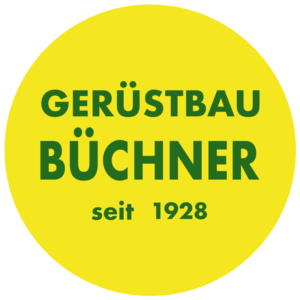 Gerüstbau Büchner Logo Kontakt Rund